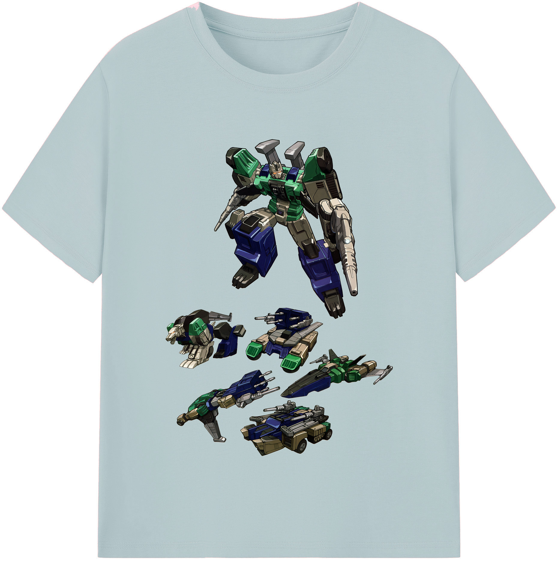 （画像用） Transformers トランスフォーマー 綿100％半袖Tシャツ（フロントプリント）